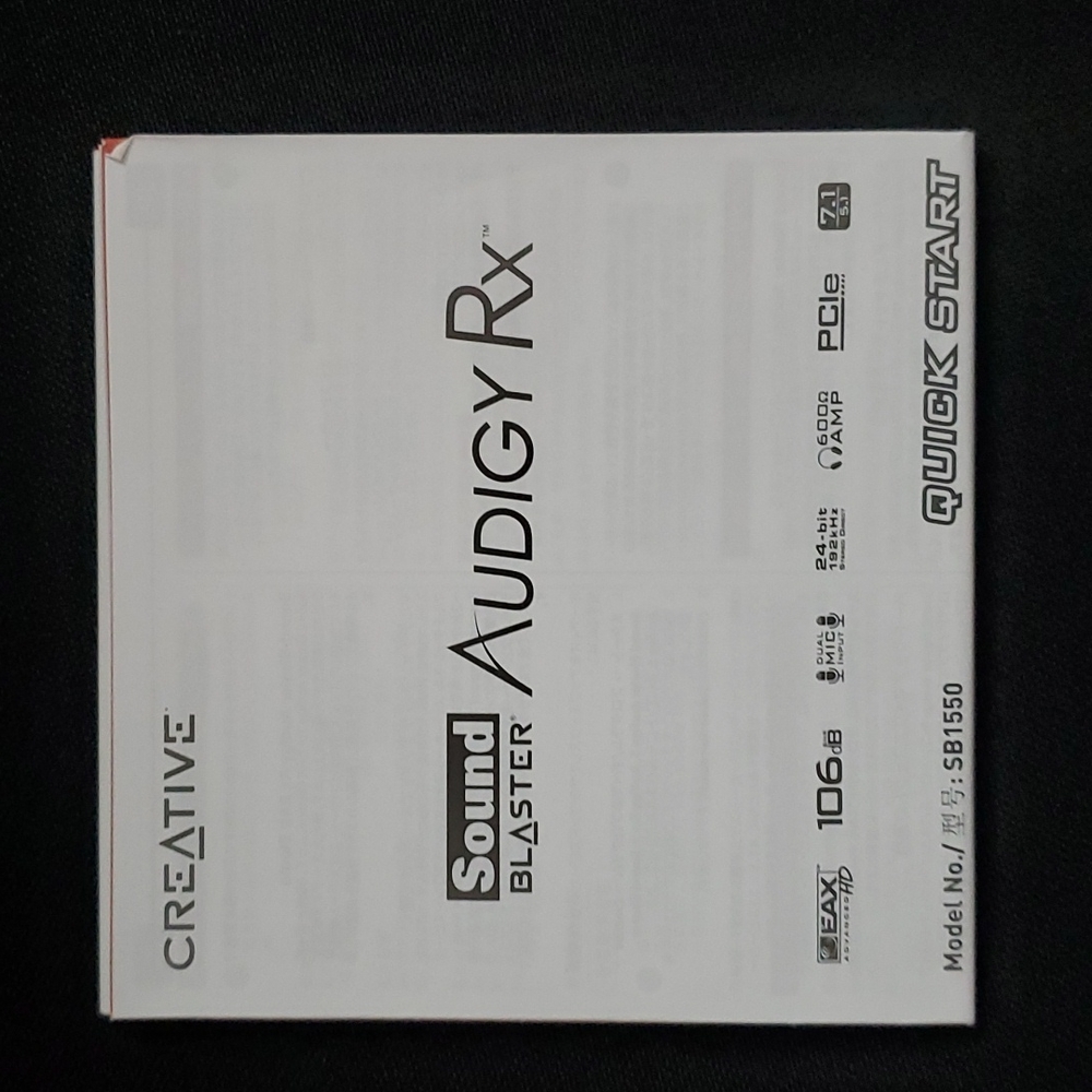 SoundBlaster Audigy RX 7.1 Sound card - Picture 8 of 9